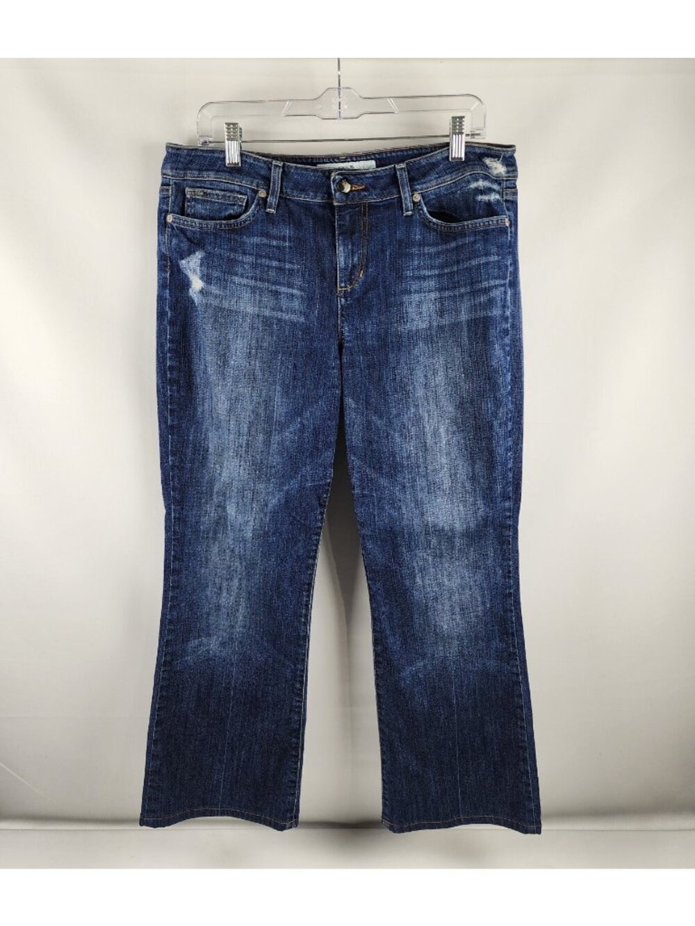 JOES Jeans Womens 32x28 Blue Jolie Wash Muse Flare Distressed Denim